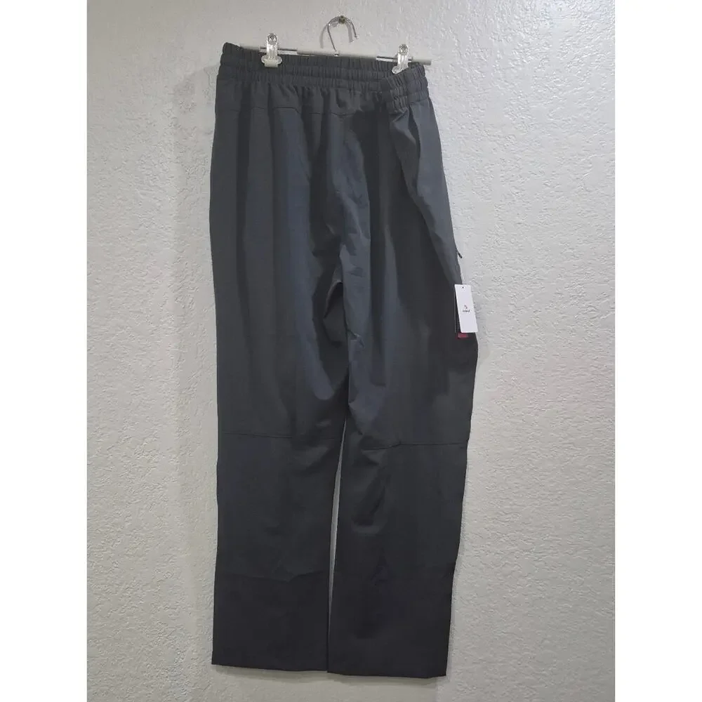 NWT Baleaf Men's 50+ UPF Lightweight Elastic-Waist Sport Pants Gray XXL